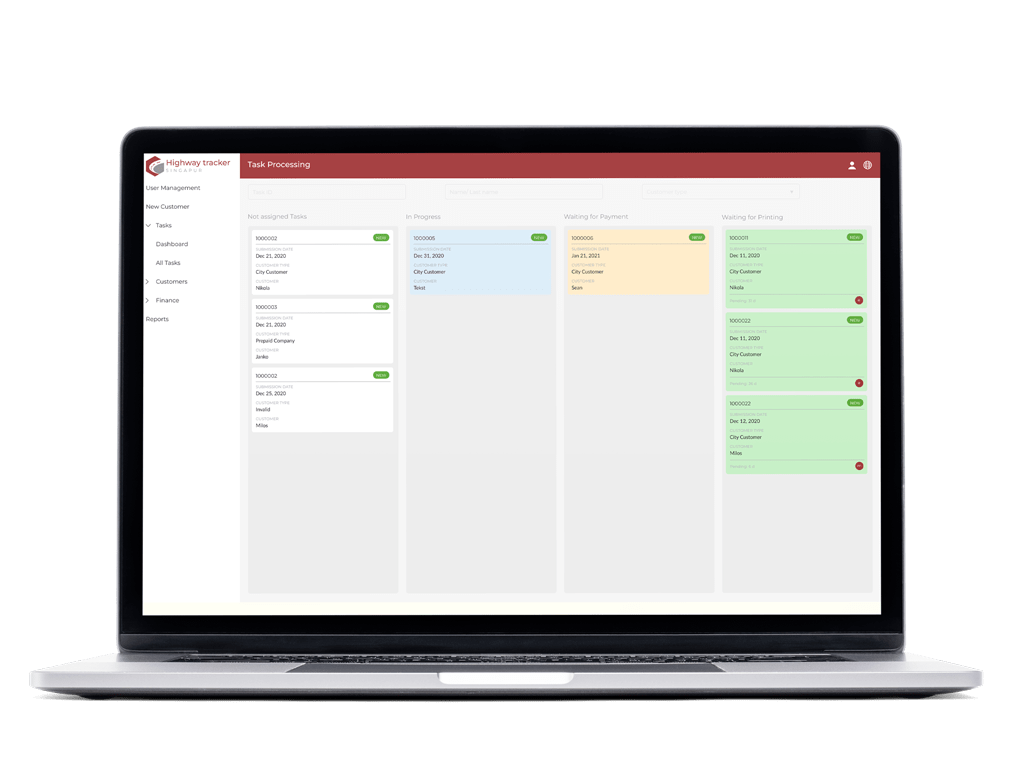 Highway ticket management platform